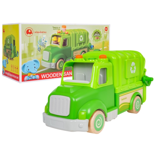 Drewniana Śmieciarka