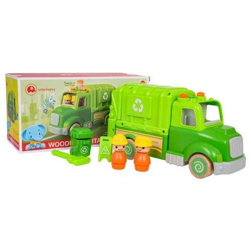 Drewniana Śmieciarka