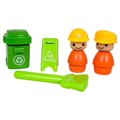 Drewniana Śmieciarka