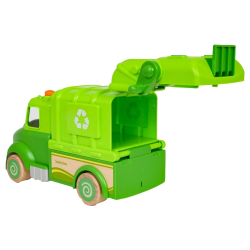 Drewniana Śmieciarka