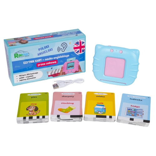 Zestaw Edukacyjnych Kart do Nauki