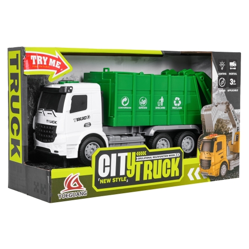 Śmieciarka z Funkcją Świateł i Dźwięku