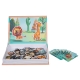 Puzzle Magnetyczne + Książeczka Safari