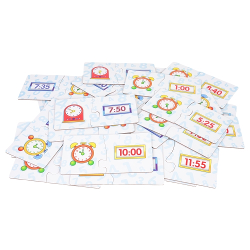 Karty Edukacyjne ZEGAR