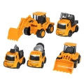 Zestaw Pięciu Pojazdów Budowlanych