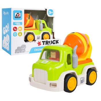 Autko Betoniarka z Funkcją Dźwięku i Świateł