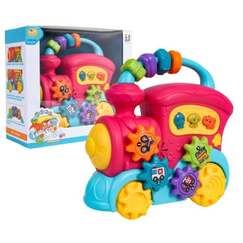 Wielofunkcyjny Pociąg dla Najmłodszych z Funkcją Dźwięku