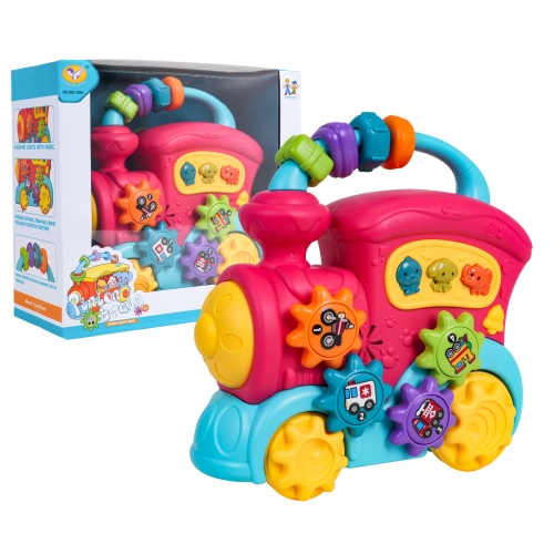 Wielofunkcyjny Pociąg dla Najmłodszych z Funkcją Dźwięku