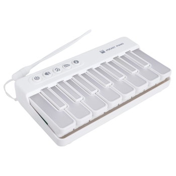 Mata Muzyczna Pianinko Białe