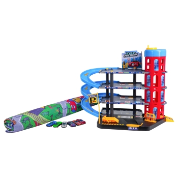 Wielopoziomowy Parking z Matą + Akcesoria