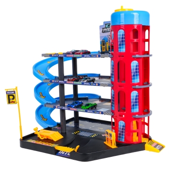 Wielopoziomowy Parking z Matą + Akcesoria