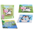 puzzle magnetyczne zwierzątka