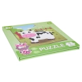 Magnetyczne puzzle zwierzęta w formie książeczki dla dzieci 3+
