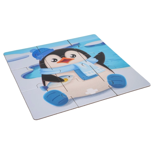 Puzzle Magnetyczne Zwierzęta + Książeczka