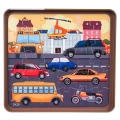 Magnetyczny Zestaw Puzzle Miasto