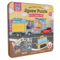 Magnetyczny Zestaw Puzzle Miasto