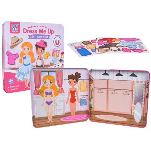 Metalowy Zestaw Dla Małej Stylistki 2w1