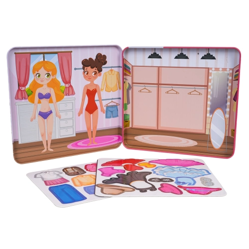 Metalowy Zestaw Dla Małej Stylistki 2w1