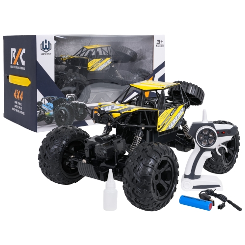 R/C Crawler ROCK Żółty 1:14