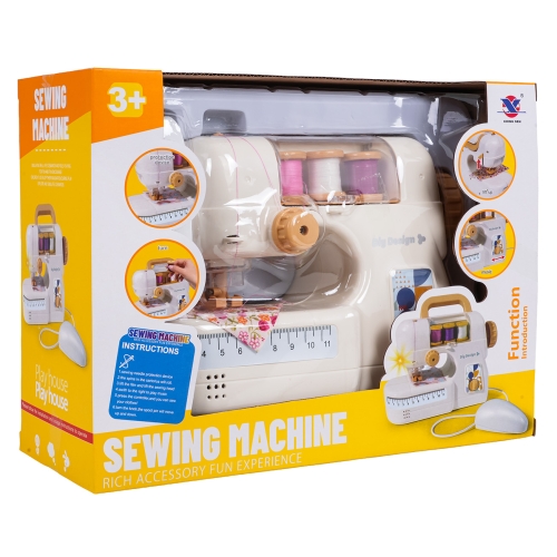 Maszyna do Szycia + Akcesoria Biała