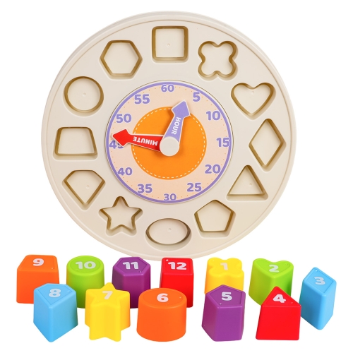 Zegar dla Najmłodszych Różne Kształty