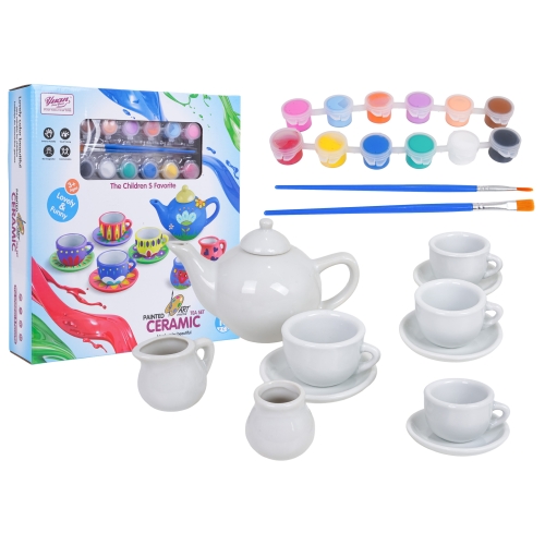 Ceramiczny Herbaciany Zestaw do Malowania