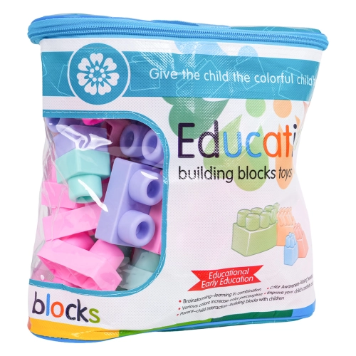 Zestaw Miękkich Klocków 56el.