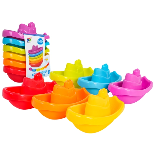 Zestaw Kolorowych Łódeczek do Kąpieli