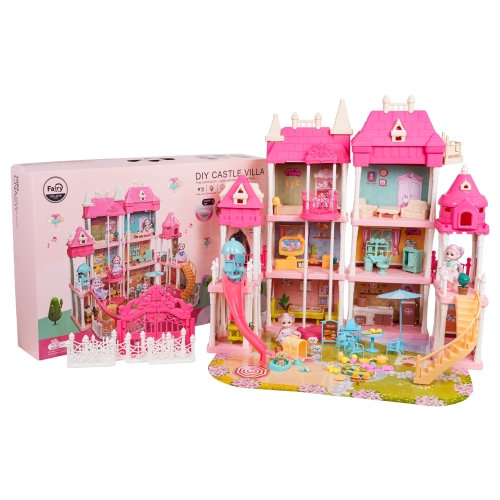 MEGA Domek dla Lalek + Akcesoria