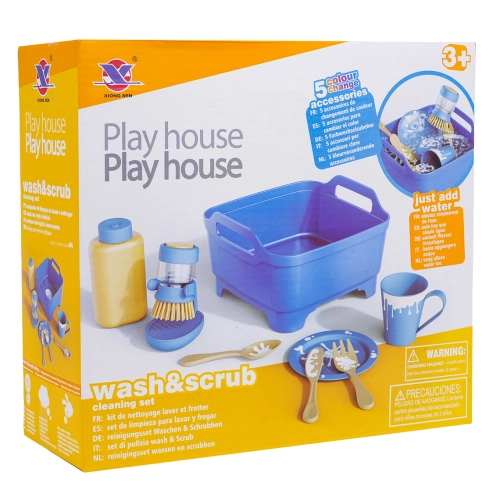 Zestaw Sprzątający + Akcesoria Niebieski