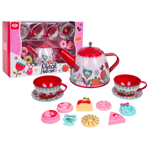 Metalowy Zestaw do Herbaty