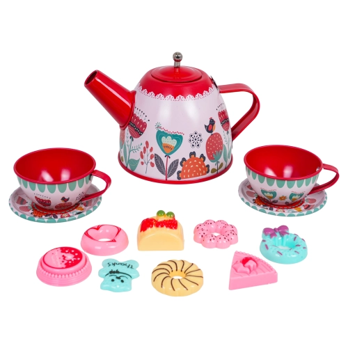 Metalowy Zestaw do Herbaty