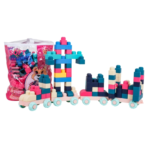 Zestaw Miękkich Klocków 120el.