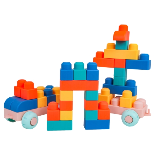 Zestaw Miękkich Klocków 45el.