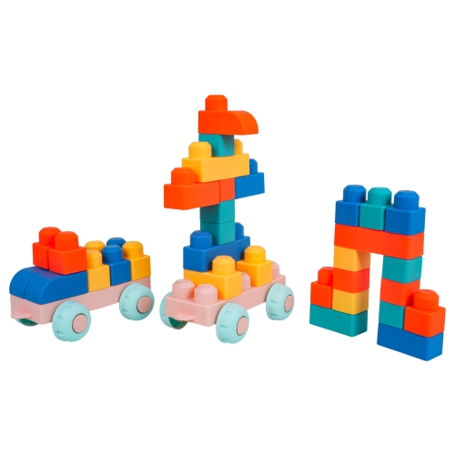 Zestaw Miękkich Klocków 45el.