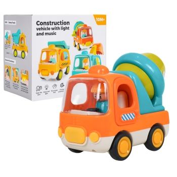 Pojazd Betoniarka Dla Najmłodszych