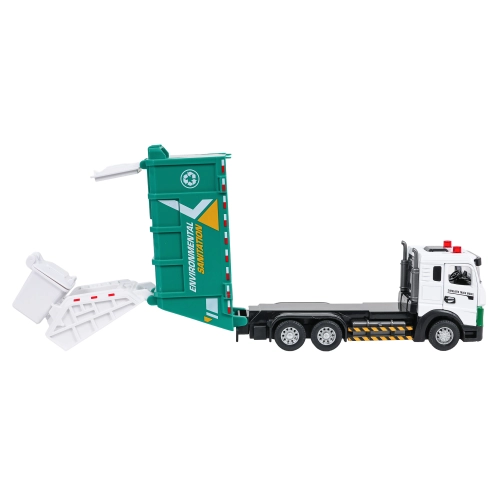 Metalowa Śmieciarka z Funkcją Świateł