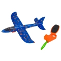 Zestaw Samolot Niebieski 2w1 z Wyrzutnią