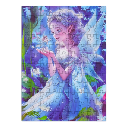 Zestaw Puzzli 100el. Księżniczka Niebieska