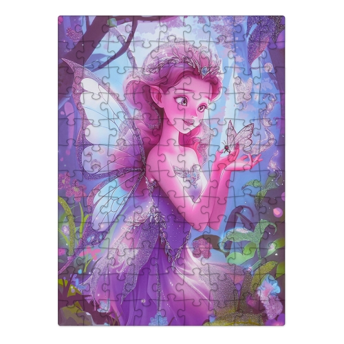 Zestaw Puzzli 100el. Wróżka Fioletowa