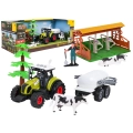 Zestaw Farmerski z Traktorem