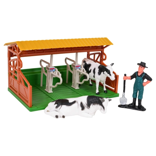 Zestaw Farmerski z Traktorem