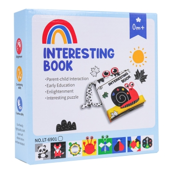 MEGA Sensoryczna Książeczka Dla Najmłodszych