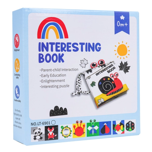 MEGA Sensoryczna Książeczka Dla Najmłodszych