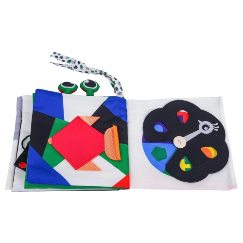 MEGA Sensoryczna Książeczka Dla Najmłodszych