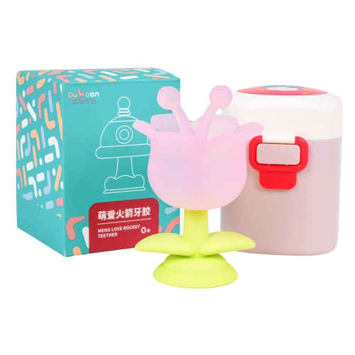 Gryzak Kwiatek Różowy – bezpieczny dla niemowląt