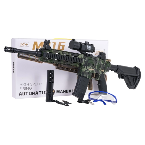 Karabin M416 na kulki wodne 7-8 mm z akcesoriami – gel blaster dla dzieci 14+