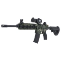 Duży karabin M416 na kulki żelowe 7-8 mm z magazynkiem i tłumikiem