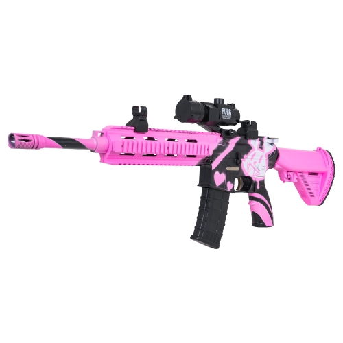 Karabin M416 Różowy na Kulki Wodne + Akcesoria