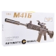 Karabin M416 Gel Blaster 7-8mm szary